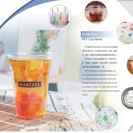 PET material drink cup